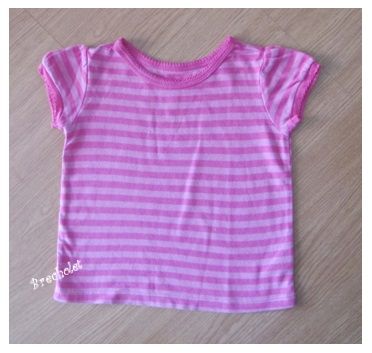 *** brechó *** Camiseta Place Est 89 rosa e pink