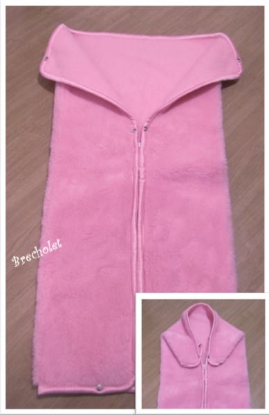 *** outlet *** Manta-saco de dormir/cobertor rosa